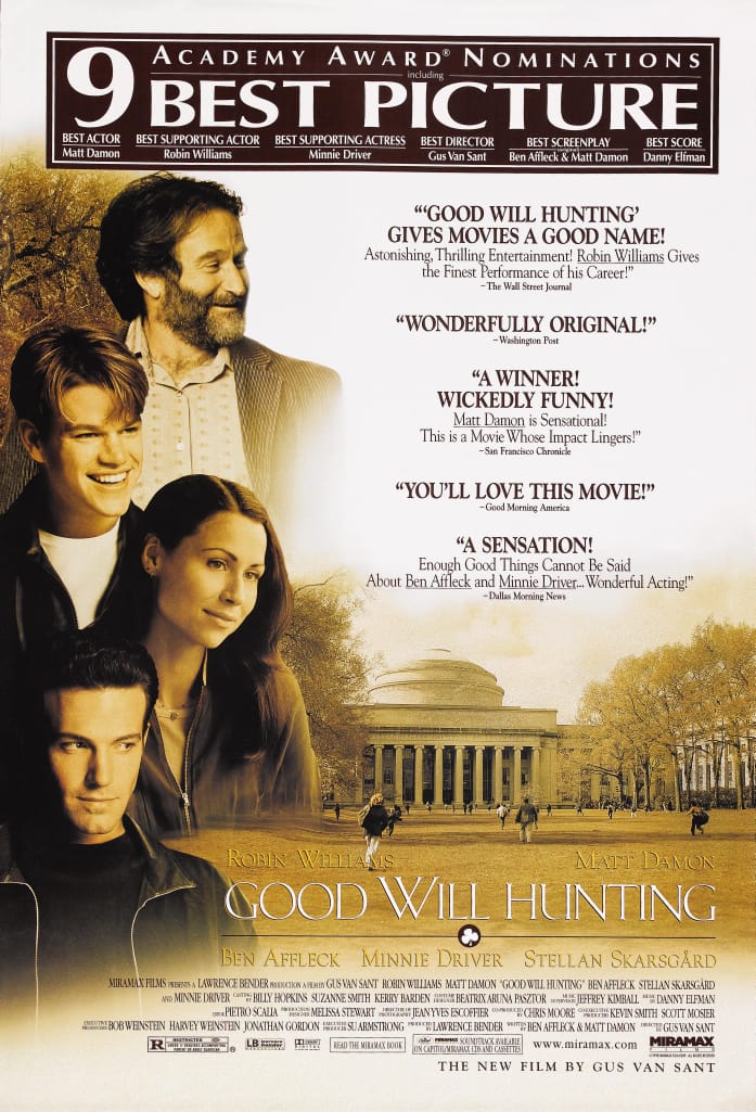 MOVIE GOOD WILL HUNTING (1997) / 30 SEP - Alternative Beach